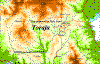 Map of Toraja, Sulawesi